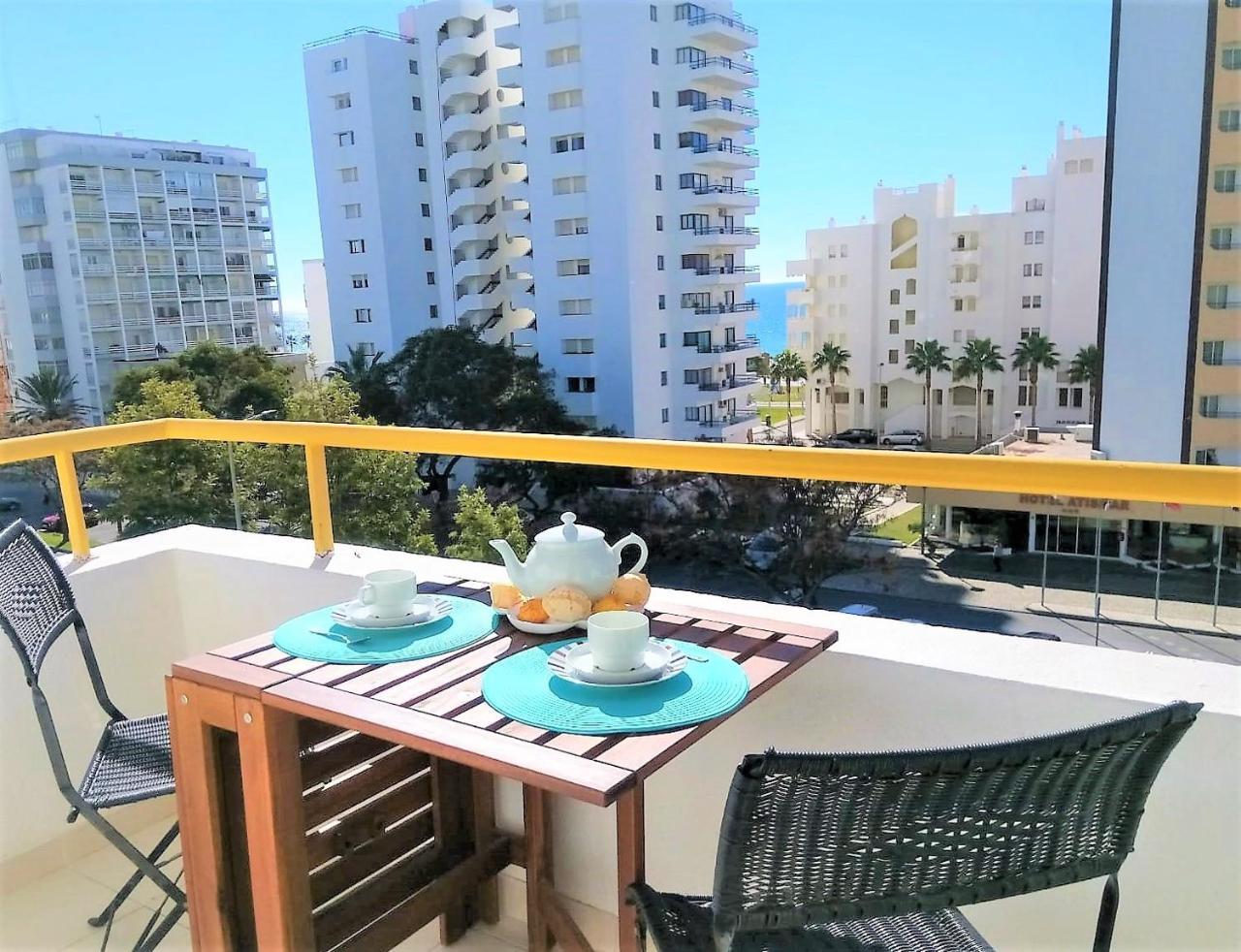 Sol europa- Vista Mar, 150mt Praia, Wifi Quarteira Extérieur photo